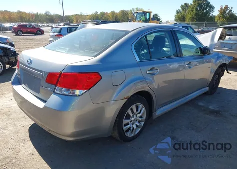 2011 Subaru Legacy 2.5I из США, поврежденный, VIN 4S3BMCA60B3219995